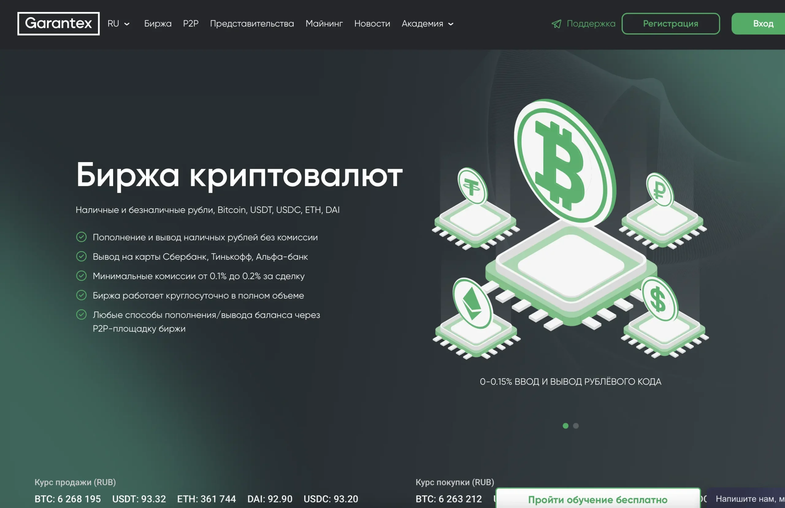 Вы сейчас просматриваете Garantex — биржа криптовалют